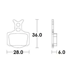 Moto-Master Brakepads KTM: front+rear SX50 24-.. 235-082821