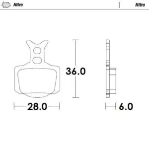 Moto-Master Brakepads Racing 11 SX50 24-.. SX-E3/E5 23-. 235-082811