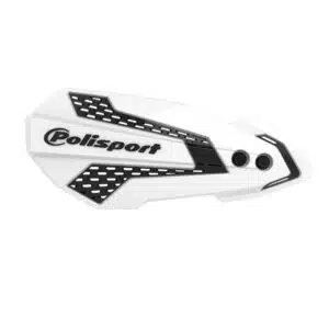 Polisport MX Flow Käsisuojat RMZ450 (07->) RMZ250 (04->)  KX250F 08-18 White/Bla 171-8308200010