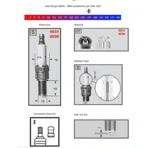 Champion Sytytystulppa 8698 Powersport 13C-8698