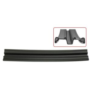 Sno-X Kälkis Suksenpohjamuovi 1kpl Kapea Musta