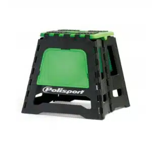 Polisport Motostand varikkopukki musta/vihreä (5) 9-596-3