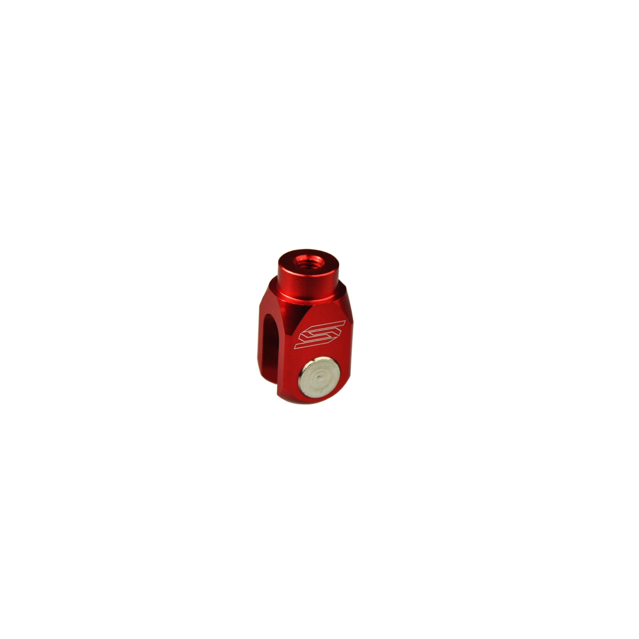 Scar Brake clevis - Honda Red color 430-BC201R