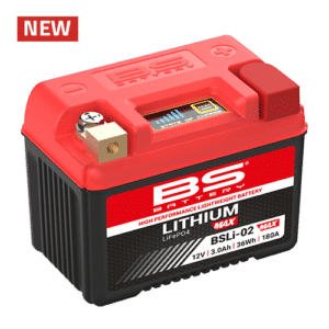 BS Battery BSLI-02 MAX Lithiumakku 140-360115