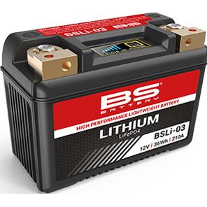 BS Battery BSLI-03 Lithiumakku 140-360103
