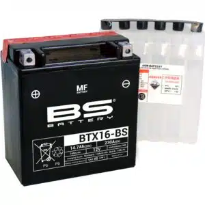 BS Battery  BTX16-BS MF (cp) Maintenance Free 140-300609
