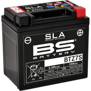 BS Battery BTZ7S (FA) SLA - Sealed & Activated 140-300635