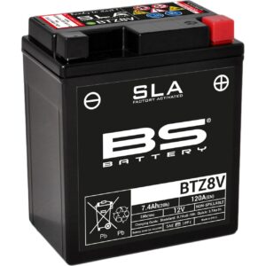 BS Battery BTZ8V (FA) SLA - Sealed & Activated 140-300890
