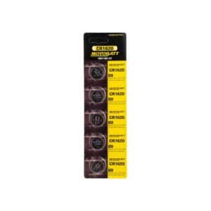 Motobatt CR1620 3.0V Lithium battery (5pcs) 14-581-07