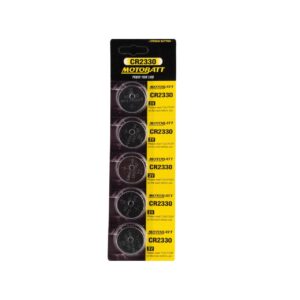 Motobatt CR2330 3.0V Lithium battery (5pcs) 14-581-11