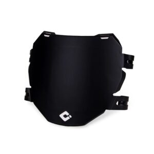 ODI DH E-MTB Number Plate for use with Triple-Crown Forks - Black 64-D70DP-B