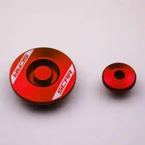 Scar Engine Plugs – Honda – Red color 430-EP200