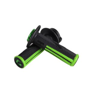 ODI EMIG PRO V2 Lock-On Grip BLACK / Green 64-H36EPBN
