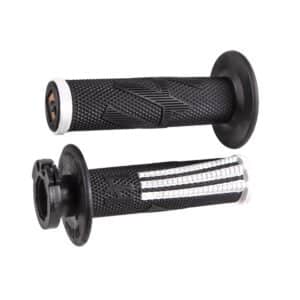 ODI EMIG PRO V2 Lock-On Grip BLACK / White 64-H36EPBW
