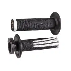 ODI EMIG PRO V2 Lock-On Grip BLACK / White 64-H36EPBW