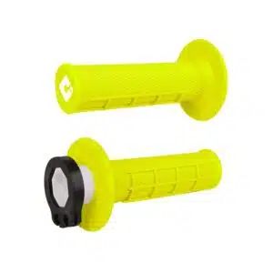 ODI Half-Waffle MX Lock-On Grip Set FLO-Yellow 64-H36HWY