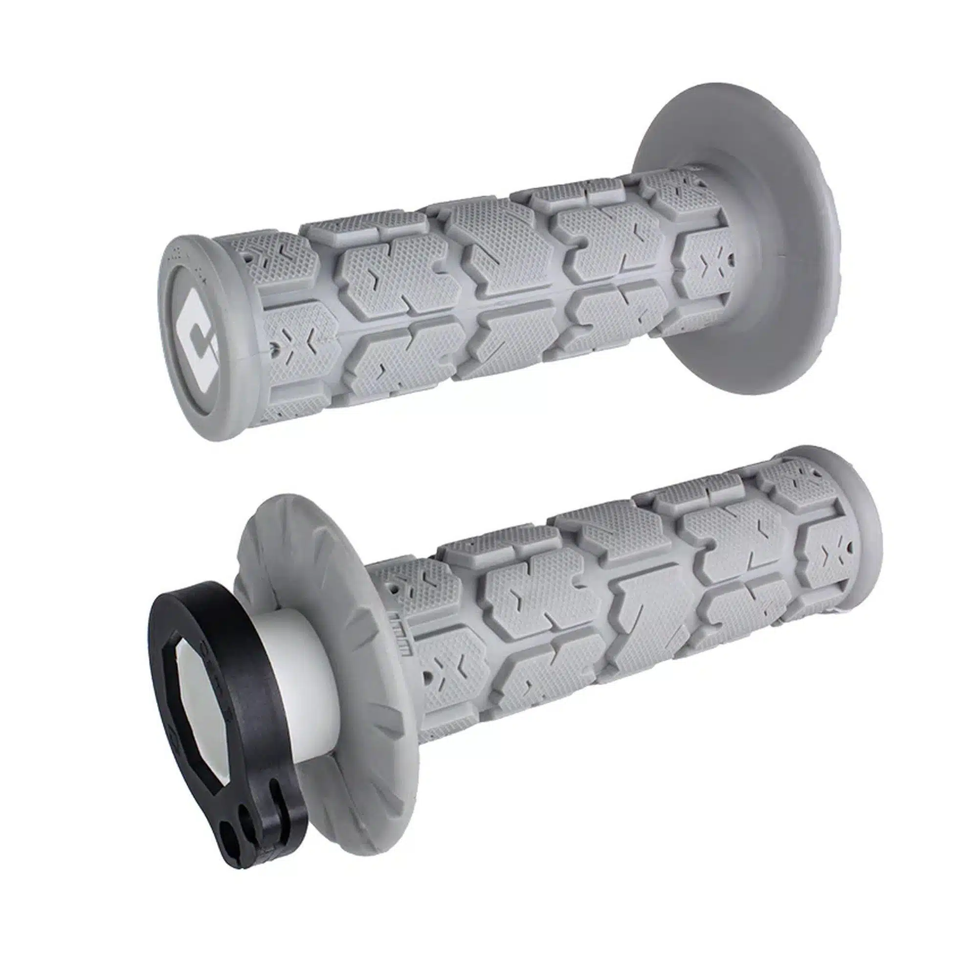 ODI ROGUE Off-Road Lock-On Grip Set Grey / Soft Compound 64-H36RGG