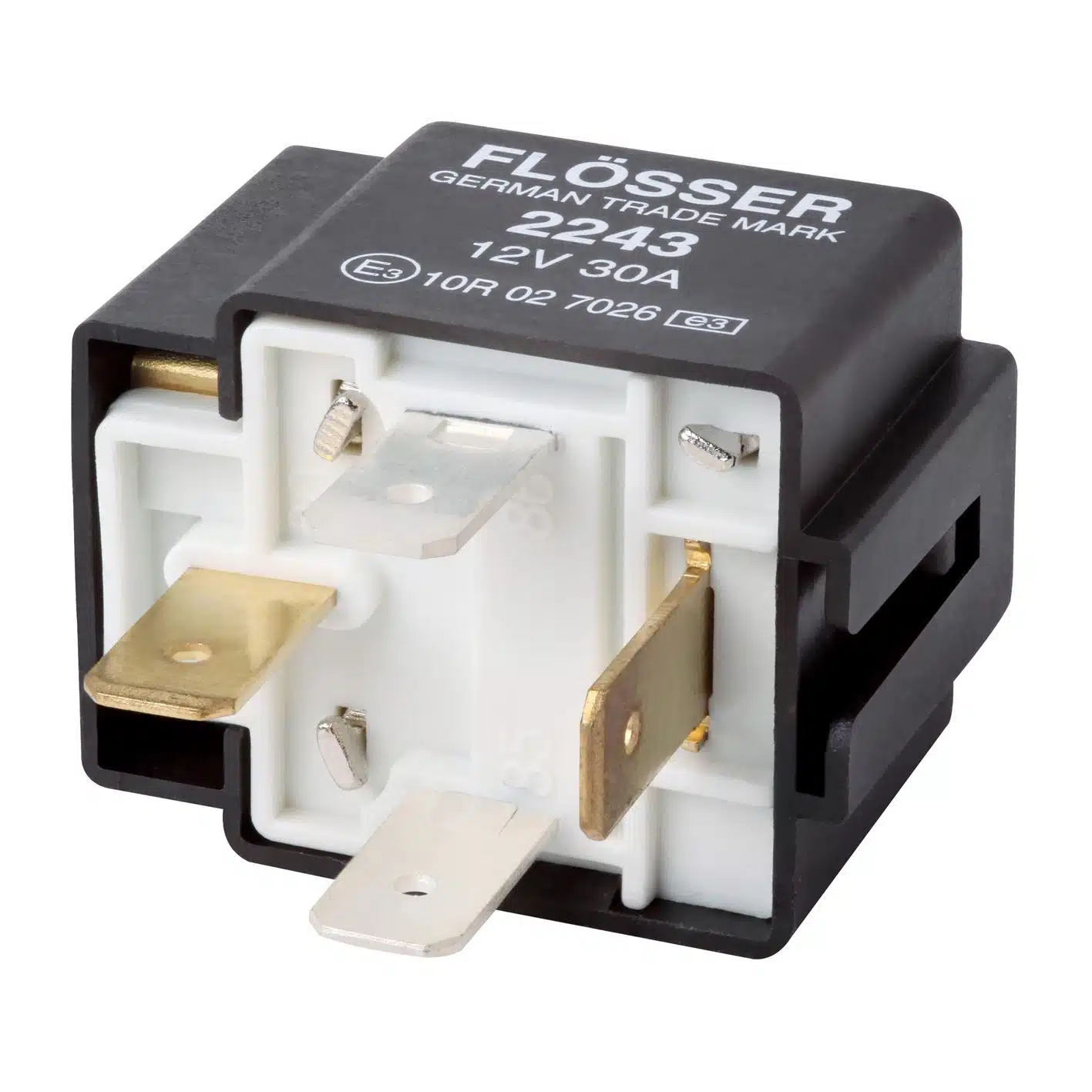 Flösser relay 12V 30A with fuse 9-3-3822