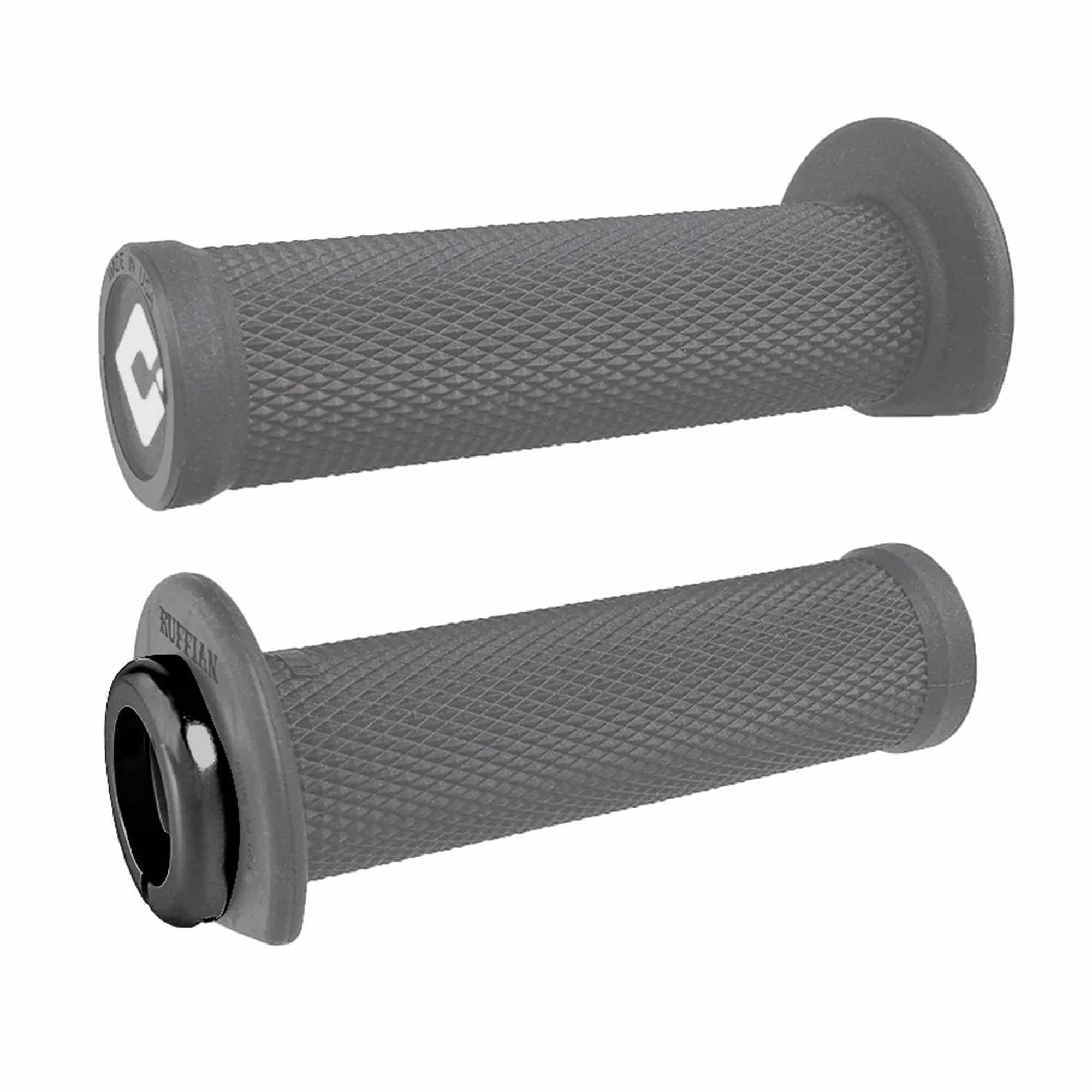 ODI ATV/PWC RUFFIAN V2.1 ATV Grip 125mm Soft Grey/Black 64-J33RFG-B