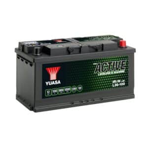 Yuasa L36-100 Active Leisure Battery 12V 100Ah 900A (12) 145-YBXL36L-100