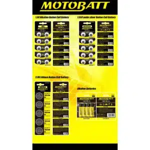 Motobatt AG4,LR626,377 1.5V Alkaline battery (10pcs) 14-580-03