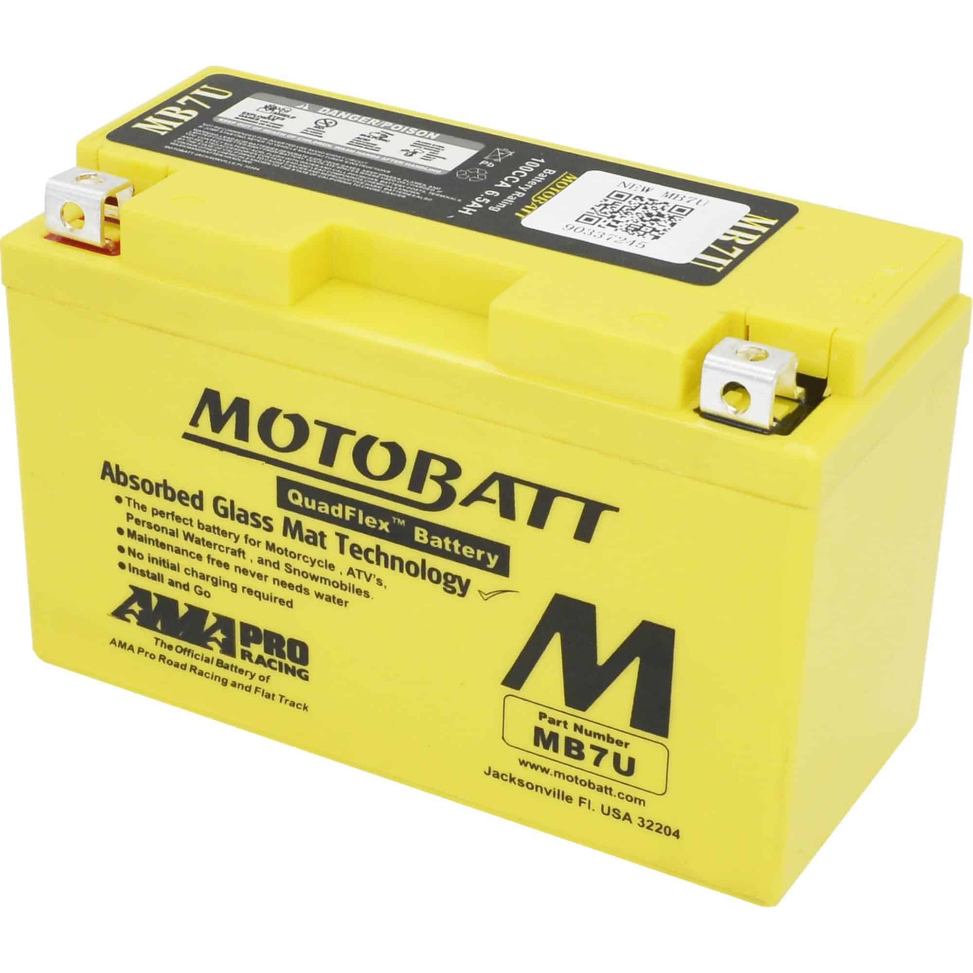 Motobatt akku, MB7U 14-505