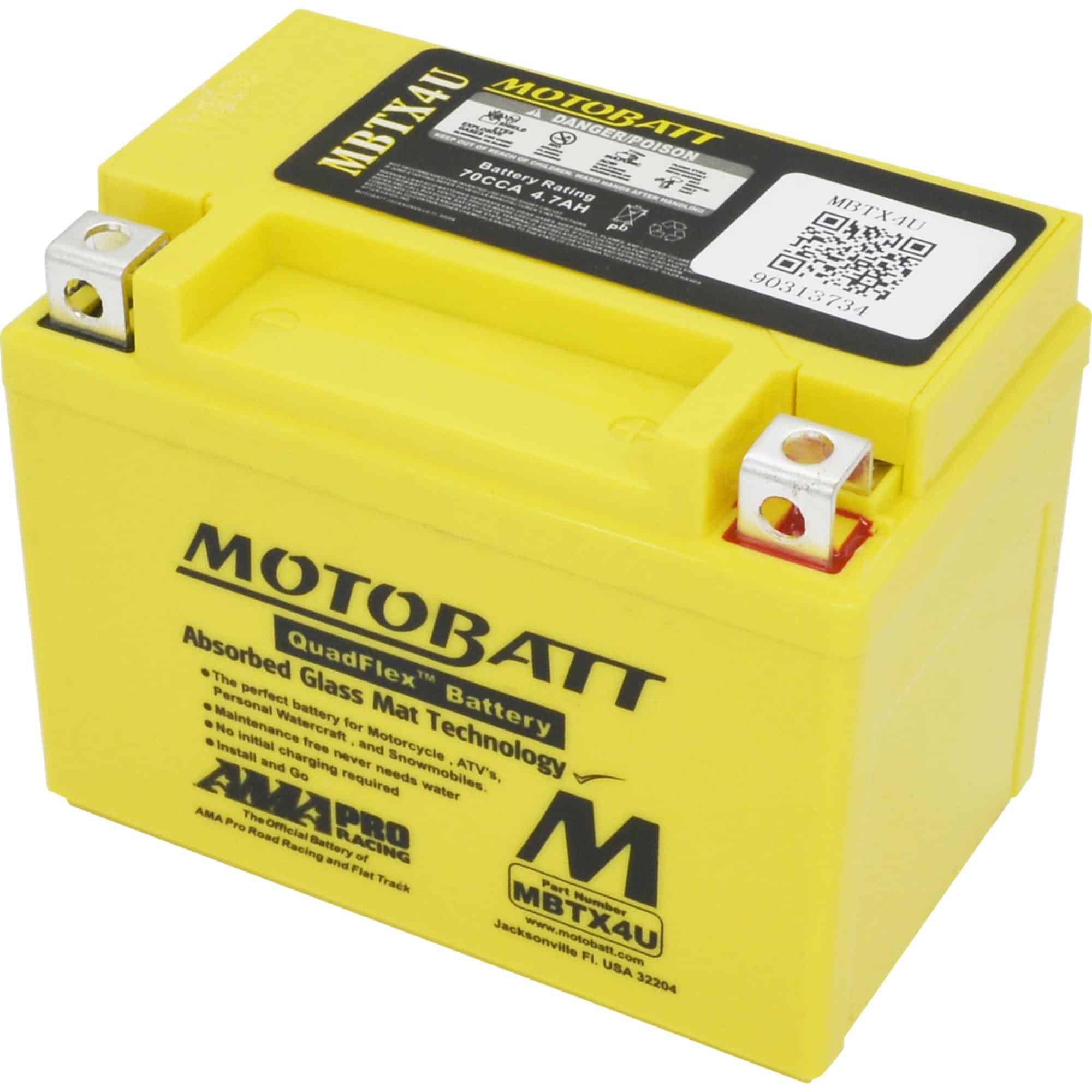 Motobatt akku, MBTX4U 14-502