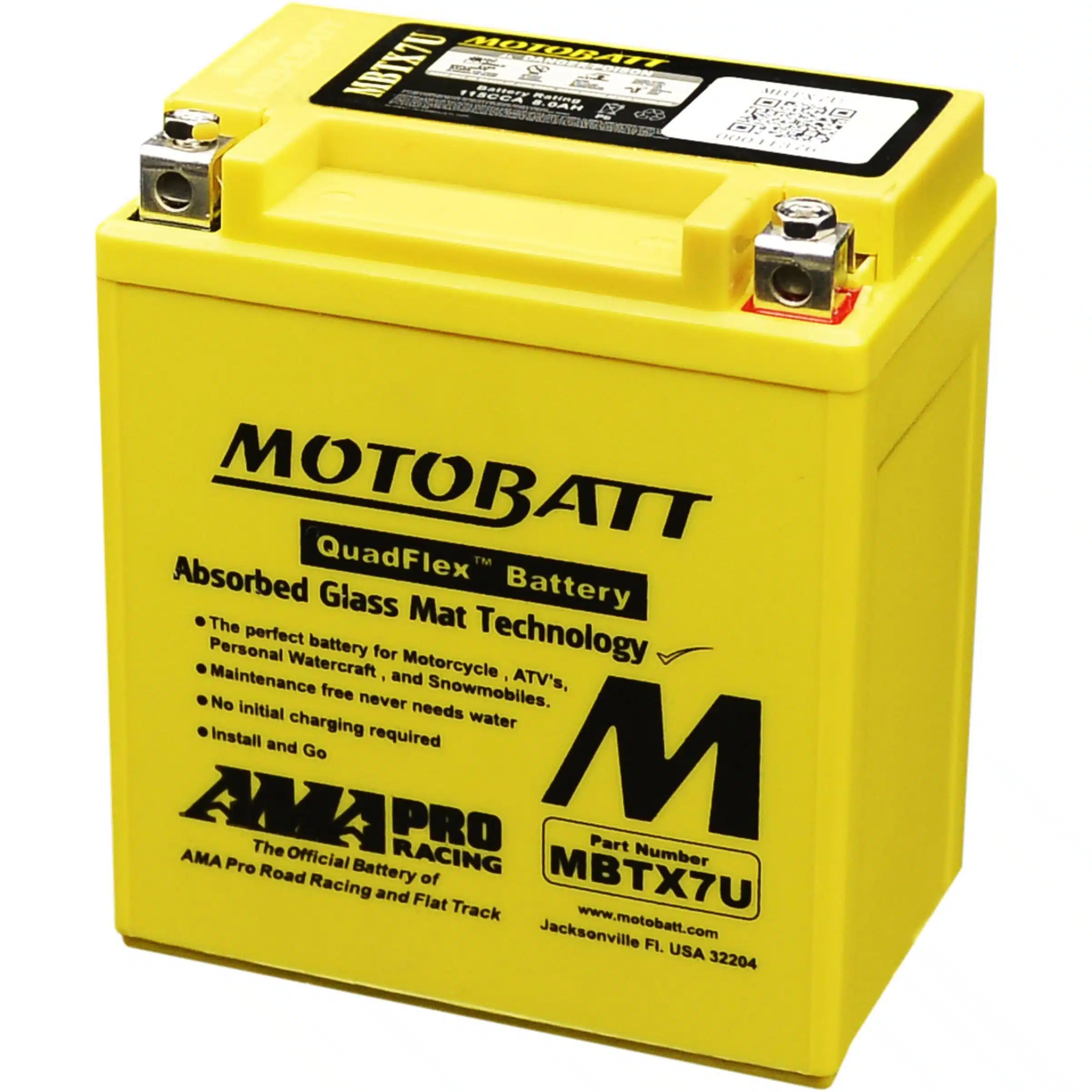 Motobatt akku, MBTX7U 14-506
