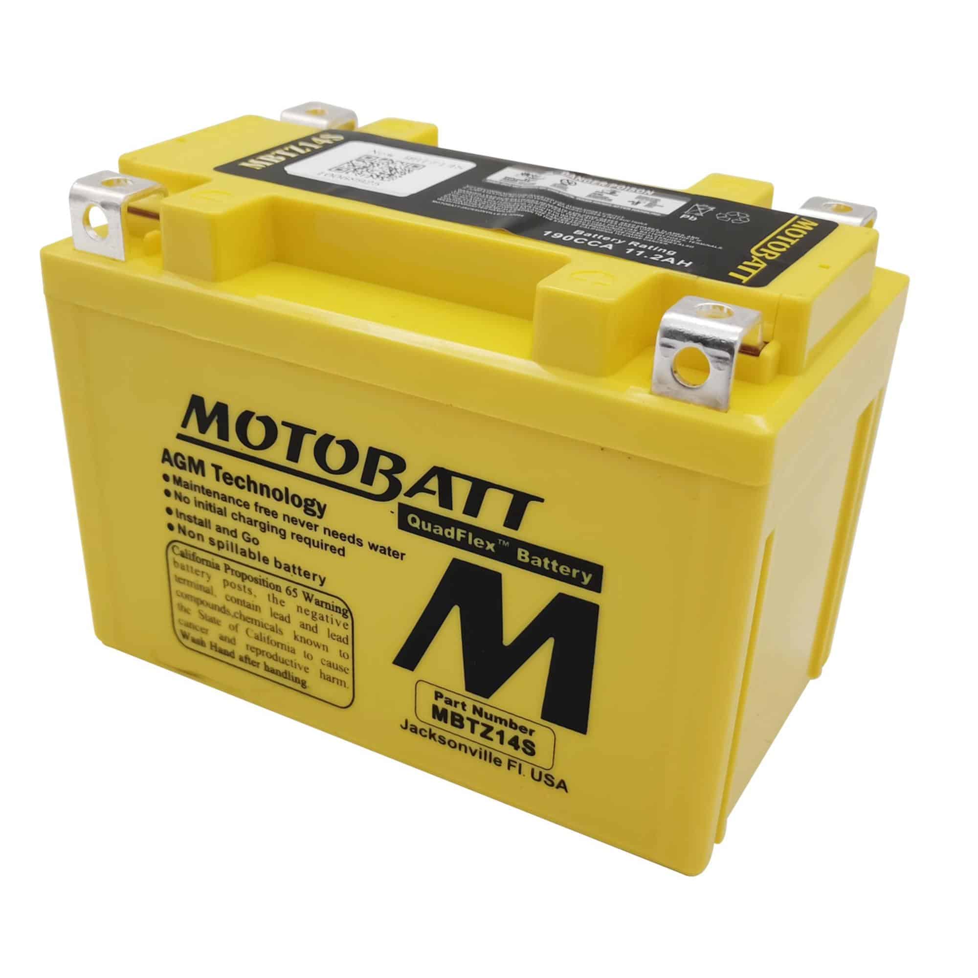 Motobatt akku, MBTZ14S 14-530