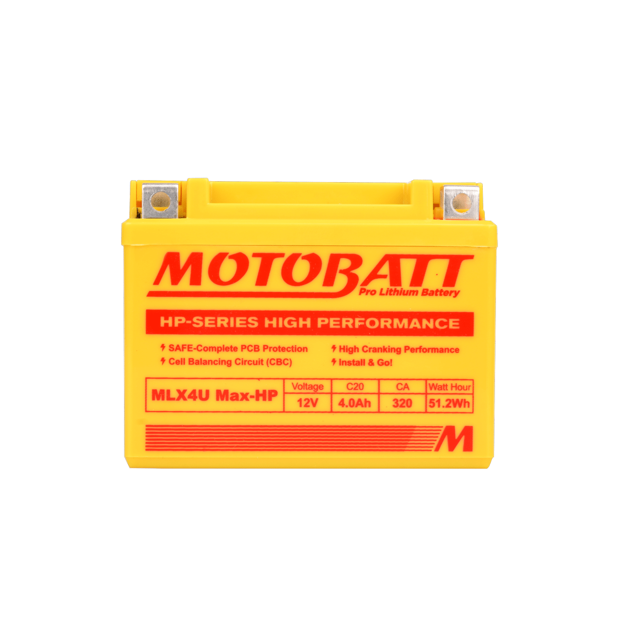 Motobatt lithium akku MLX4U Max-HP 14-5022
