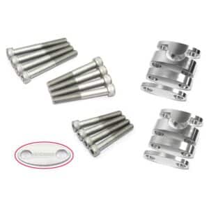 Ohjaustangon korotussarja 28,6mm tangolle 38-0032-1