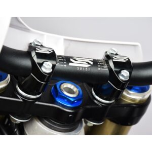 Scar Bar mounts Ø28,6 for Stock triple clamps - KXF Height 30mm 430-P63