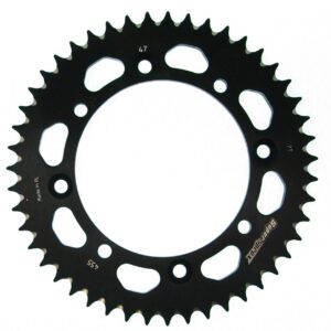 Supersprox Alu Takaratas KA/SU KX65 00-/RM65 03-05 Musta 47 27-3-455-47-0