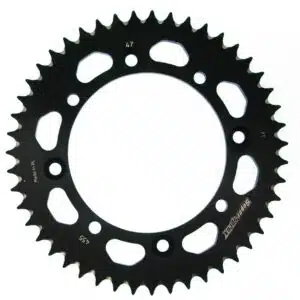 Supersprox Alu Takaratas KA/SU KX65 00-/RM65 03-05 Musta 47 27-3-455-47-0