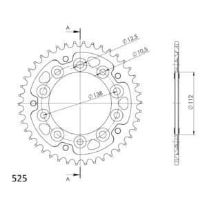 Supersprox Stealth Takaratas Sininen 272-1304-RST-42-4