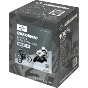 Silkolene Super 4 10W-40 4L CUBE (4) 551-104-004C