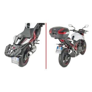 Givi Specific rear rack H0NDA CB750 HORNET (23) 322-SR1200
