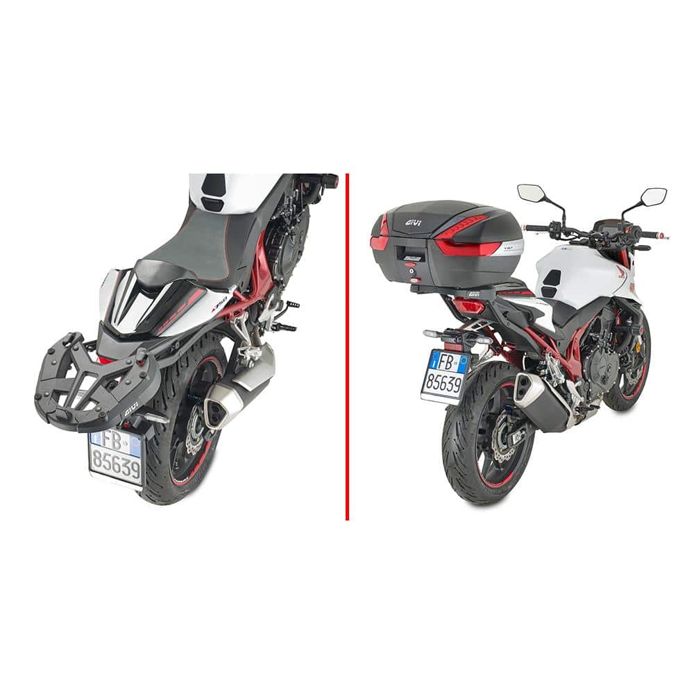 Givi Specific rear rack H0NDA CB750 HORNET (23) 322-SR1200