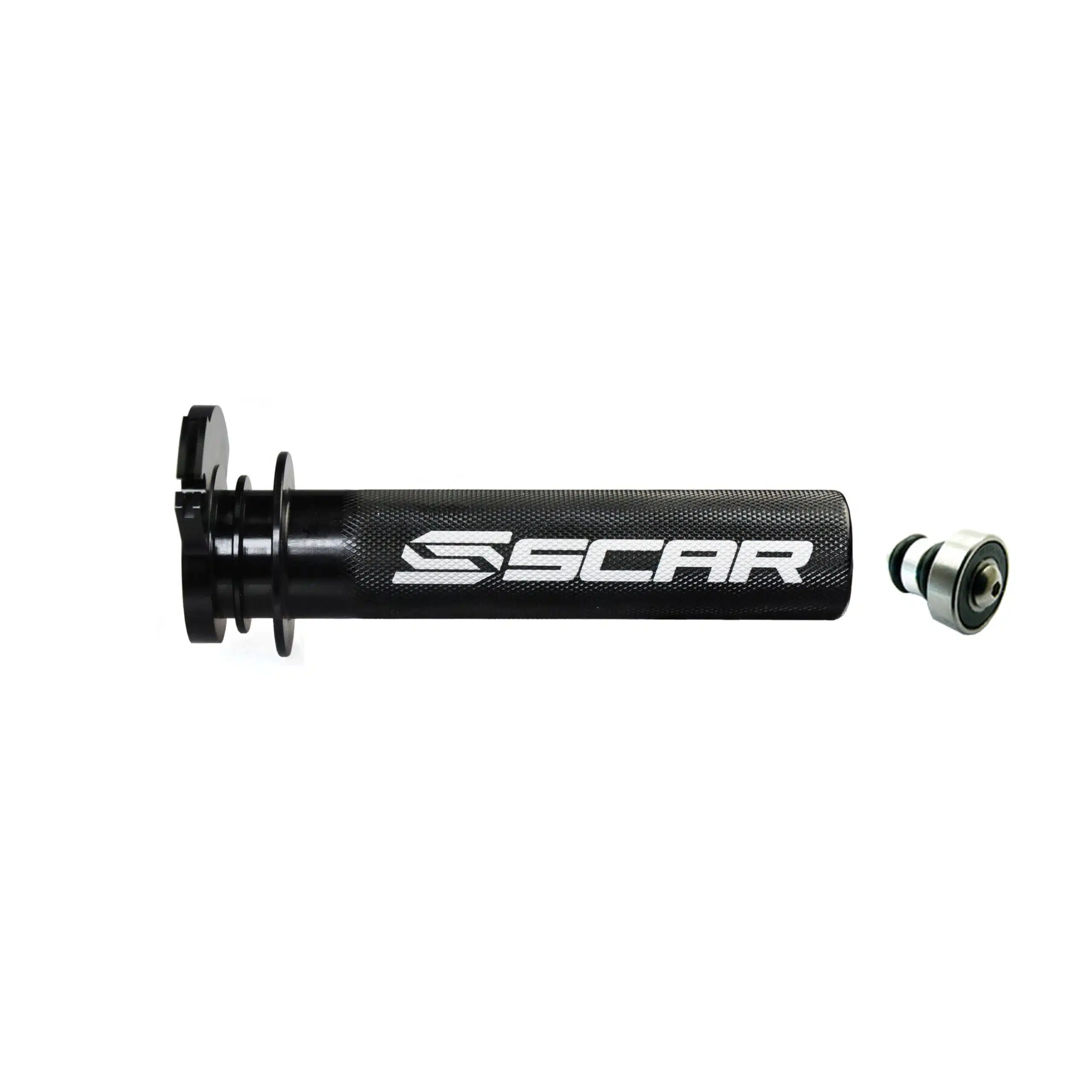 Scar Aluminum Throttle Tube + Bearing - Ktm/Husqvarna Black color 430-TT503