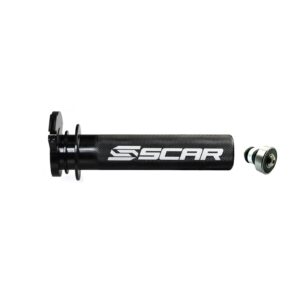 Scar Aluminum Throttle Tube + Bearing - Ktm/Husqvarna Black color 430-TT502