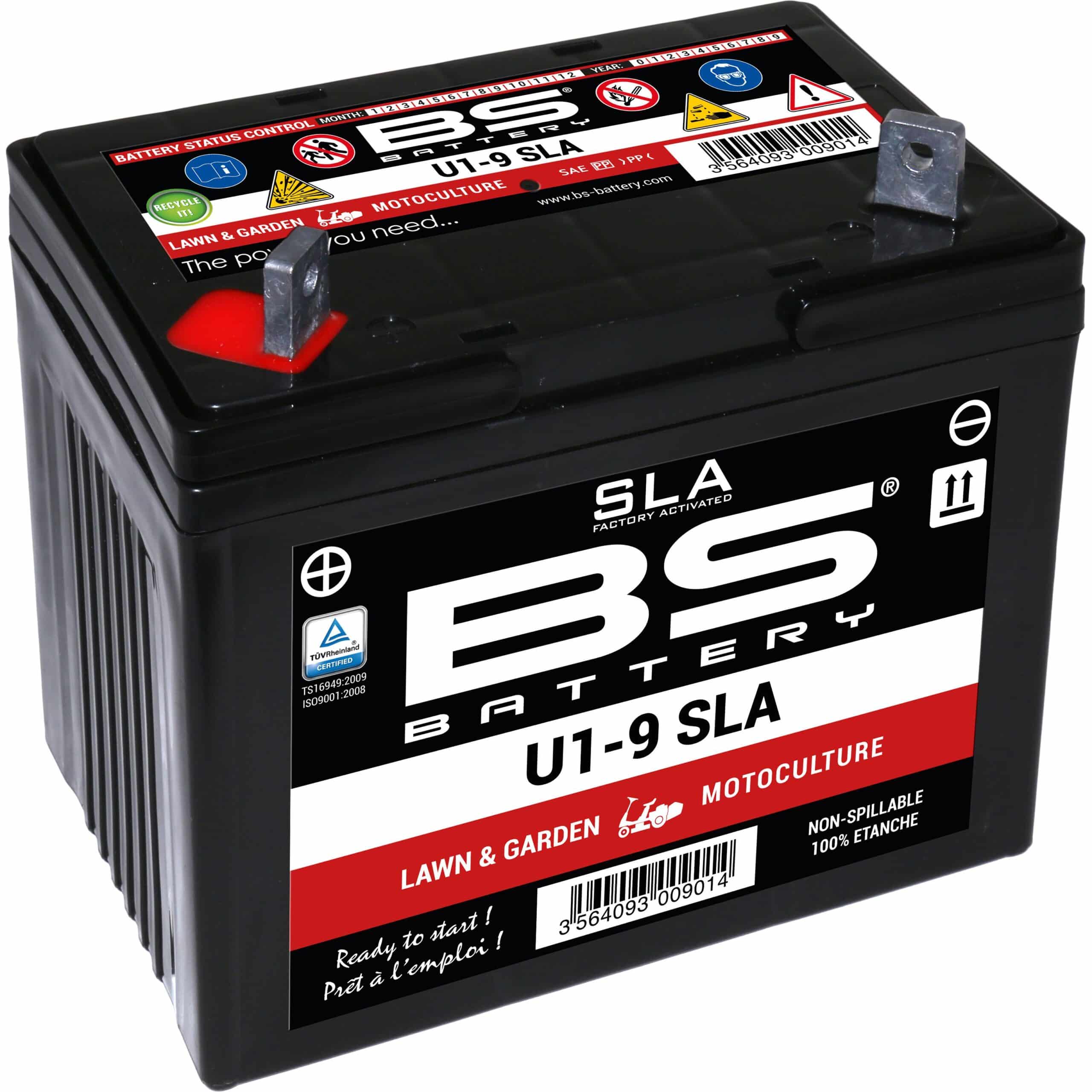 BS Battery SLA U1-9 (FA) Lawn & Garden Series 140-300901