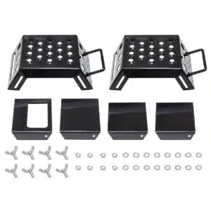 TMV Starting Blocks Black Steel 9-1-12495