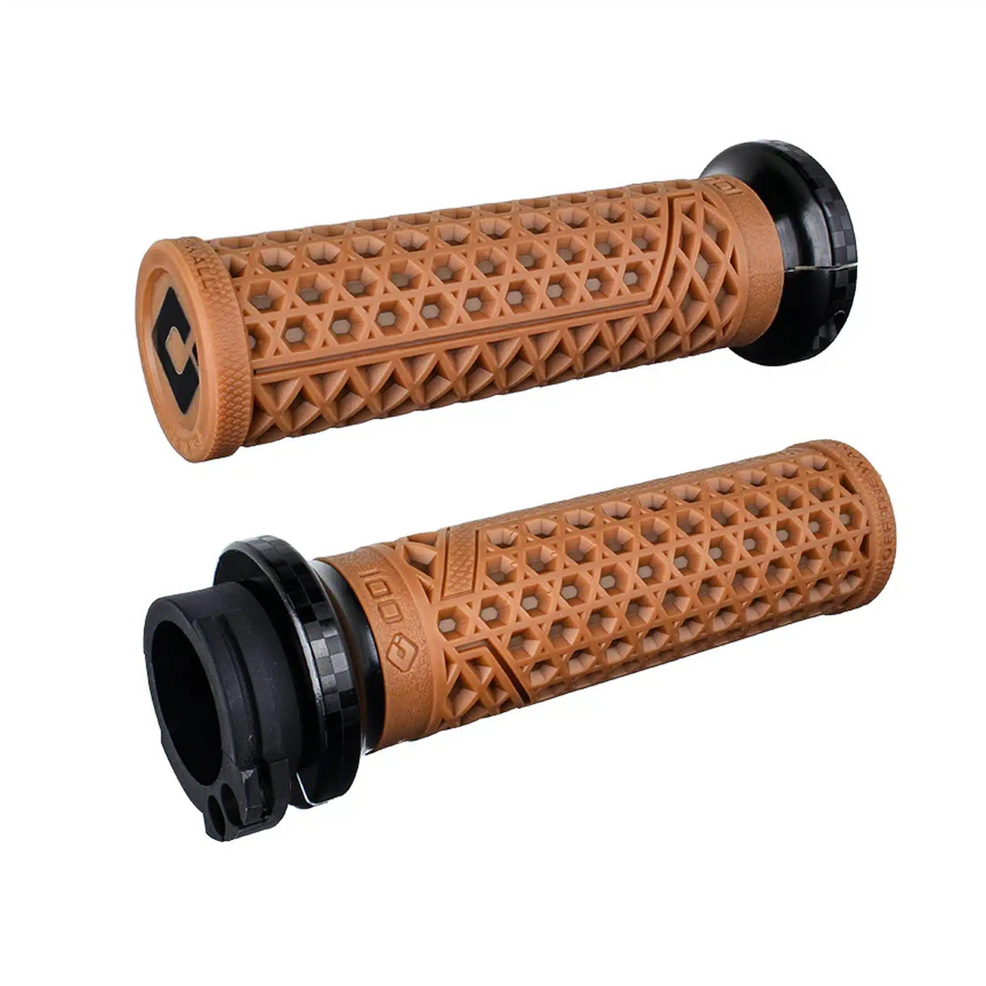ODI Street Grips V-TWIN Lock-On VANS Signature-HD Cable GUM RUBBER/Black Check 64-V31VHCWGR-BC