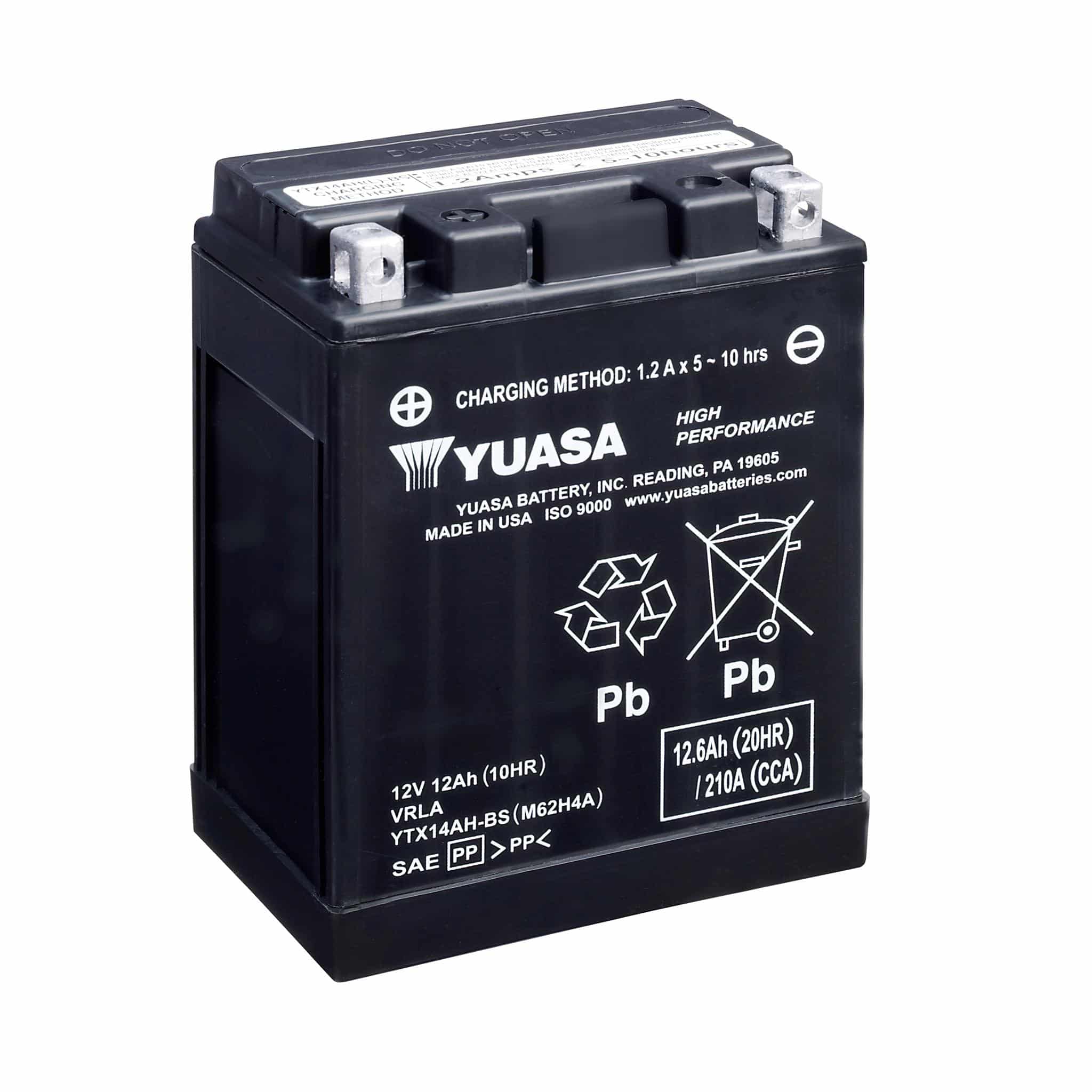 Yuasa akku, YTX14AH-BS (cp) 14-218