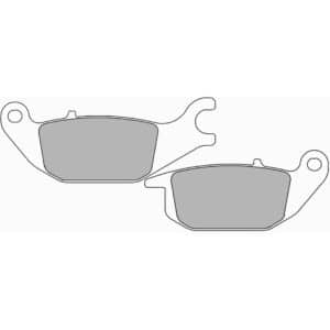 Ferodo jarrupalat Platinum, taakse: Honda CBR125R/XL125, Yamaha YZF-R15 236-FDB2143P