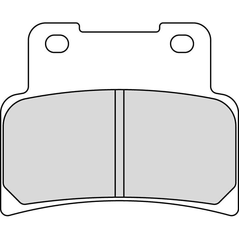 Ferodo jarrupalat Platinum eteen: Aprilia 2006->, Kymco 2013-> Yamaha 2014-> 236-FDB2216P