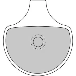 Ferodo jarrupalat Platinum, eteen: Harley Davidson 1983-2011 236-FDB352P