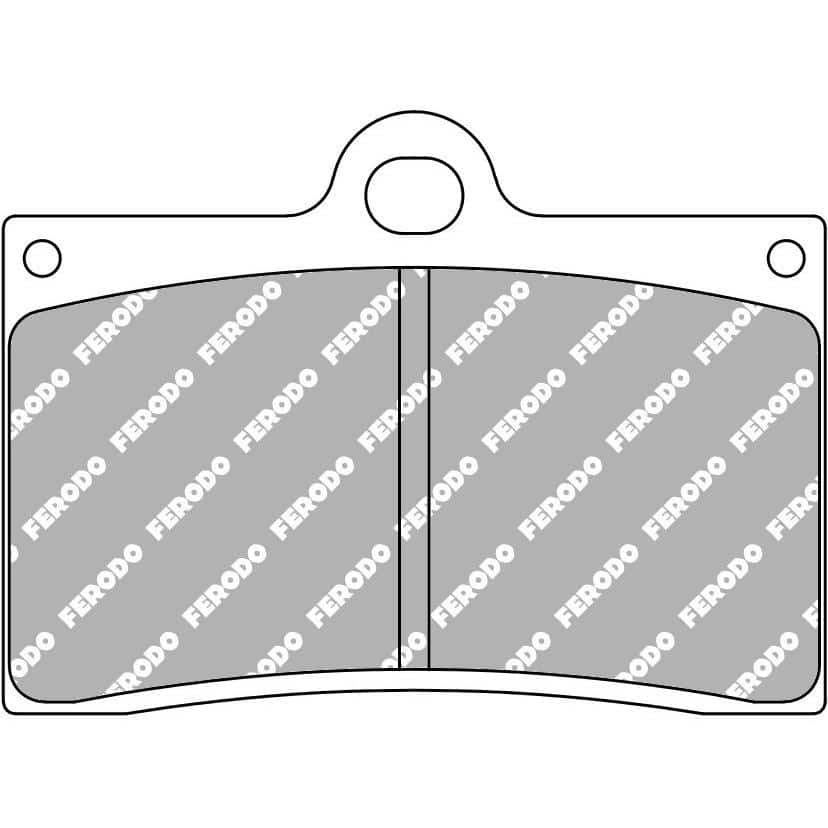 Ferodo jarrupalat Racing: BMW, Ducati, Moto Guzzi 236-FRP408XRAC