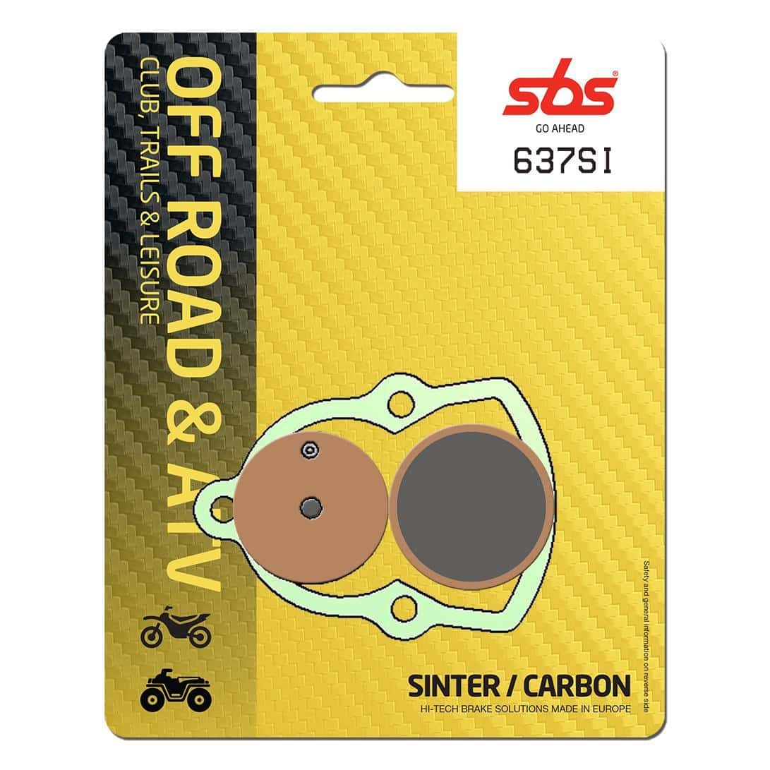 Sbs Jarrupalat Sintered Offroad 23-637SI