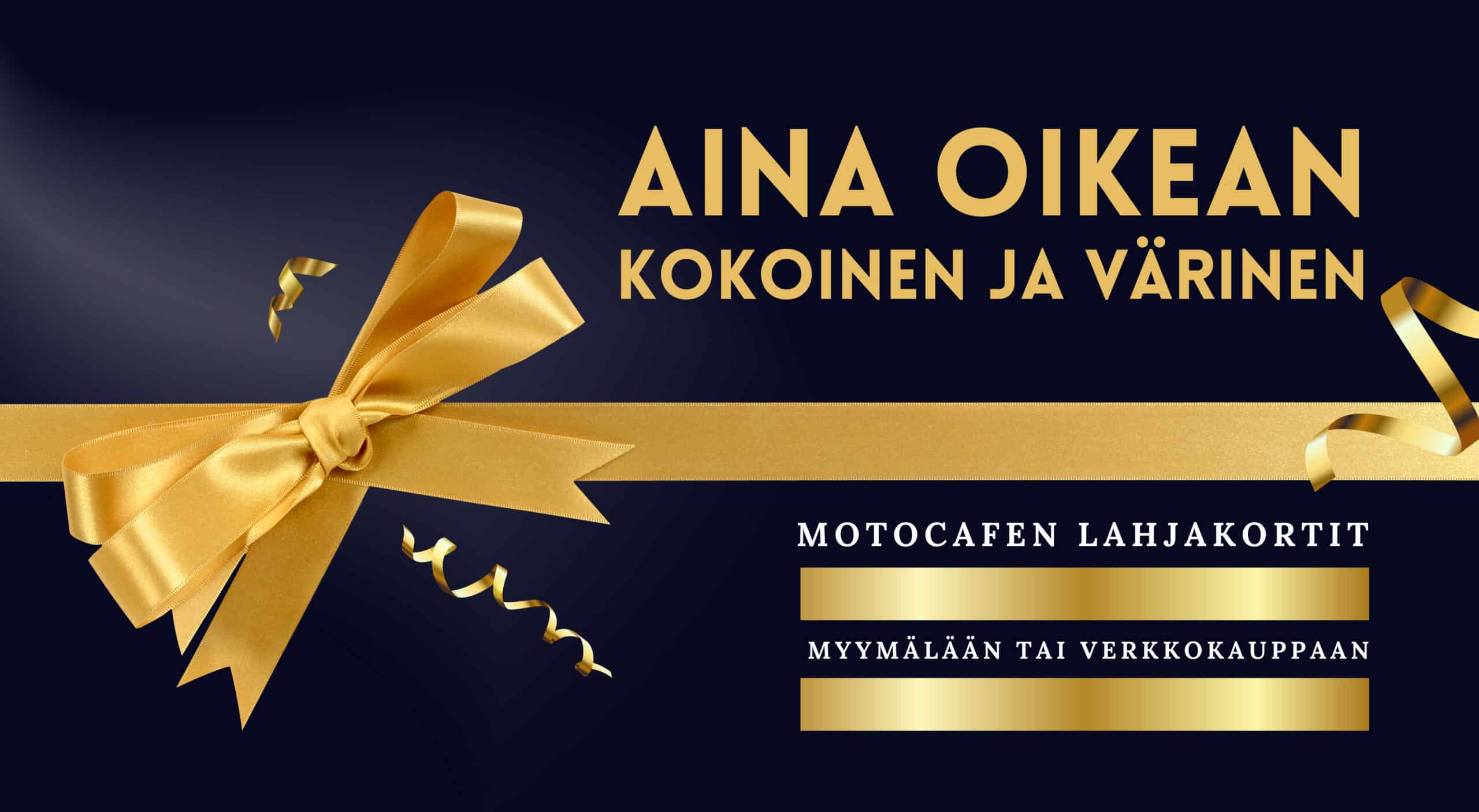 🎁 Motocafe Lahjakortti